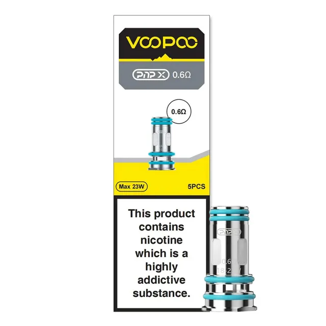 Voopoo PnP-X Coils Verdampferköpfe 0.2 Ohm 40-60W 5er Pack