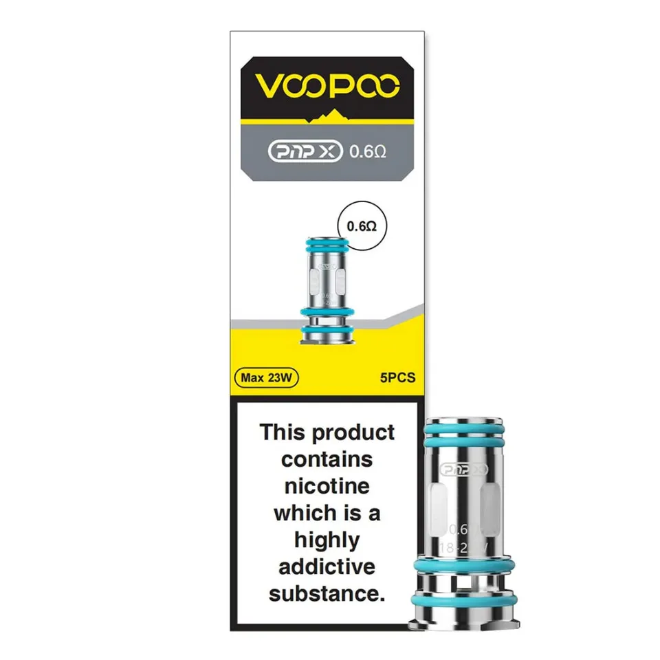 Voopoo PnP-X Coils Verdampferköpfe 0.2 Ohm 40-60W 5er Pack