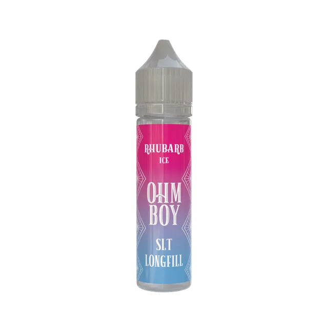Ohm Boy SLT Rhubarb Ice Longfill 60ml Frucht Ice