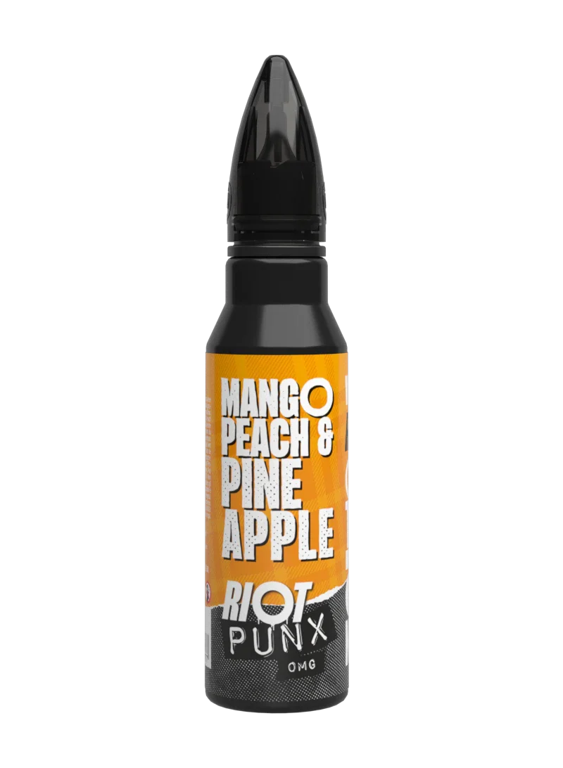 Riot Squad Punx Mango Peach Pineapple Shortfill 50ml 0mg