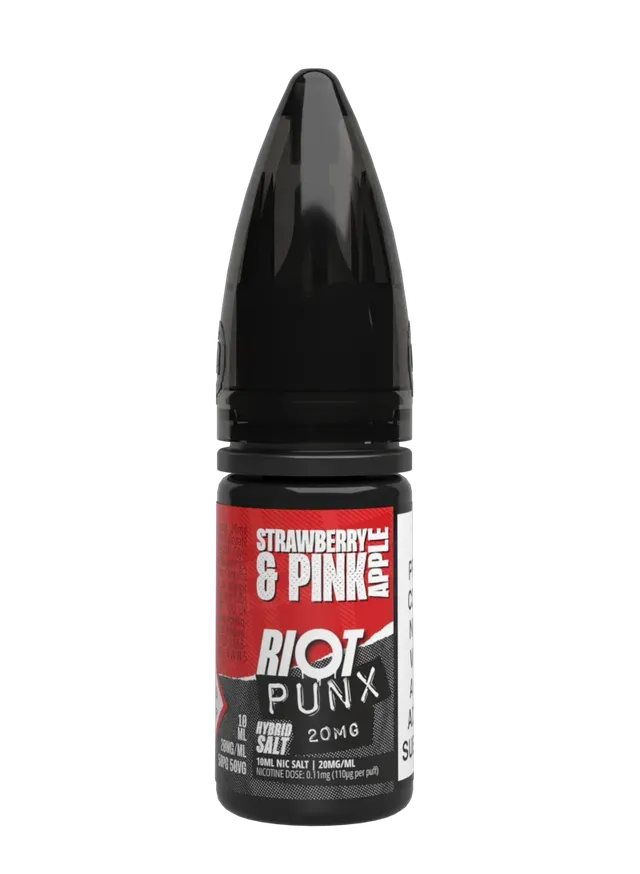 Riot Squad Punx Strawberry Pink Apple Nikotinsalz Liquid 10ml 10mg