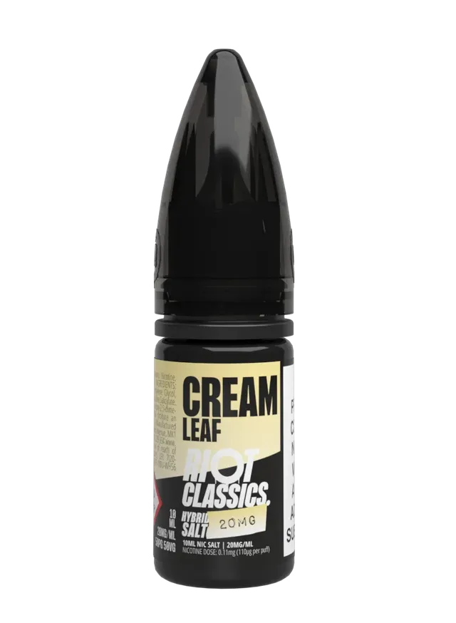 Riot Squad Classics Salt Cream Leaf Nikotinsalz Liquid 10ml 10mg Tabak