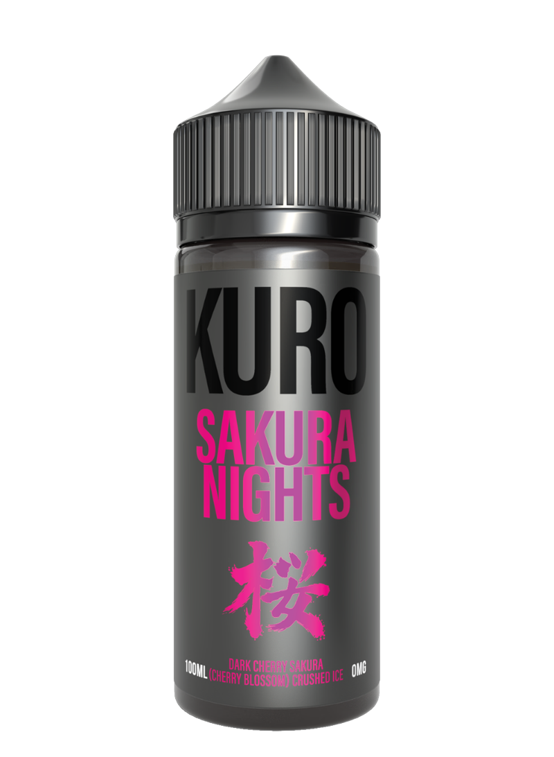 Riot Squad Kuro Sakura Nights E-Liquid 0mg Kirsche Eis