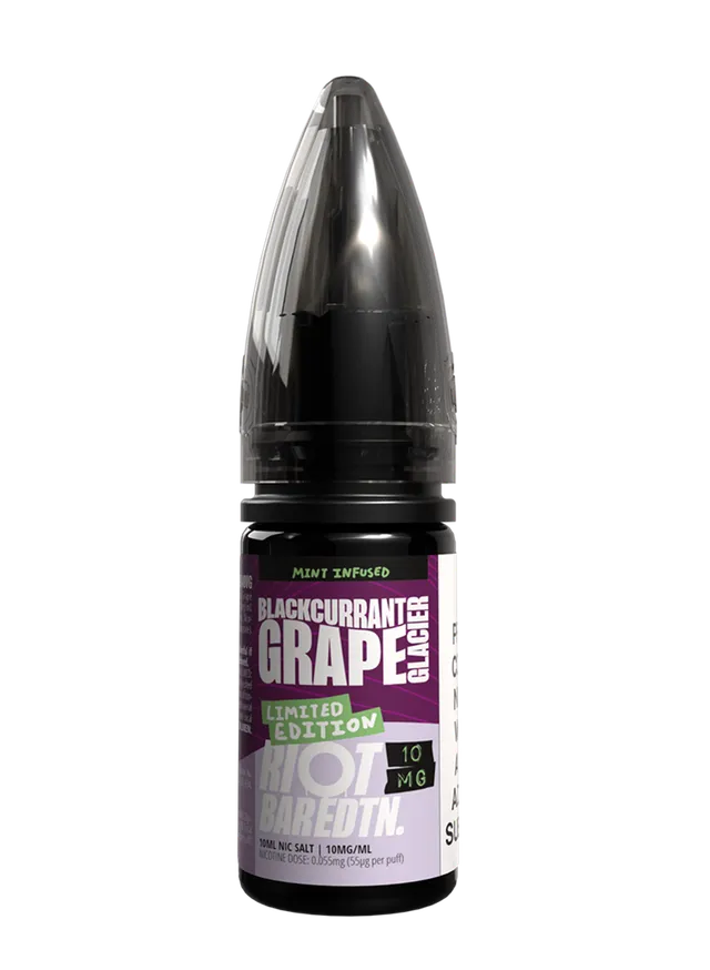 Riot Squad BAR EDTN Blackcurrant Grape Glacier Liquid 10ml 10mg