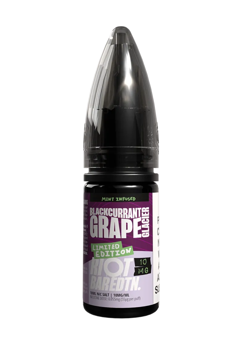 Riot Squad BAR EDTN Blackcurrant Grape Glacier Liquid 10ml 10mg