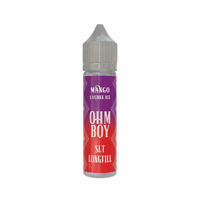 Ohm Boy SLT Mango Lychee Ice Longfill 60ml 20ml Aroma