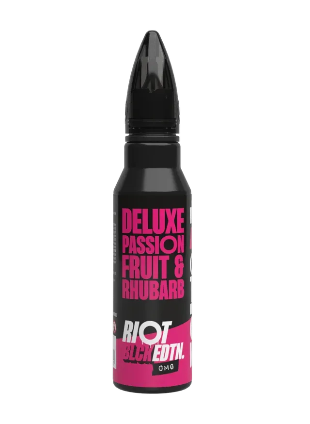 Riot Squad BLCK EDTN Passionfruit Rhubarb 2x50ml Exotik