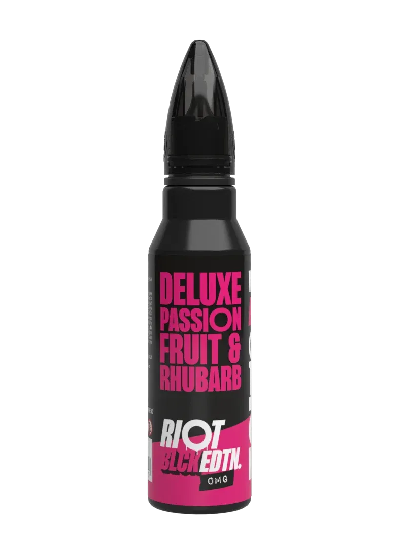 Riot Squad BLCK EDTN Passionfruit Rhubarb 2x50ml Exotik