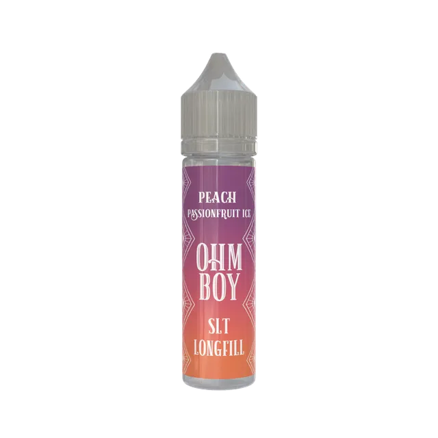 Ohm Boy SLT Peach Passion Fruit Ice Longfill 60ml 50VG