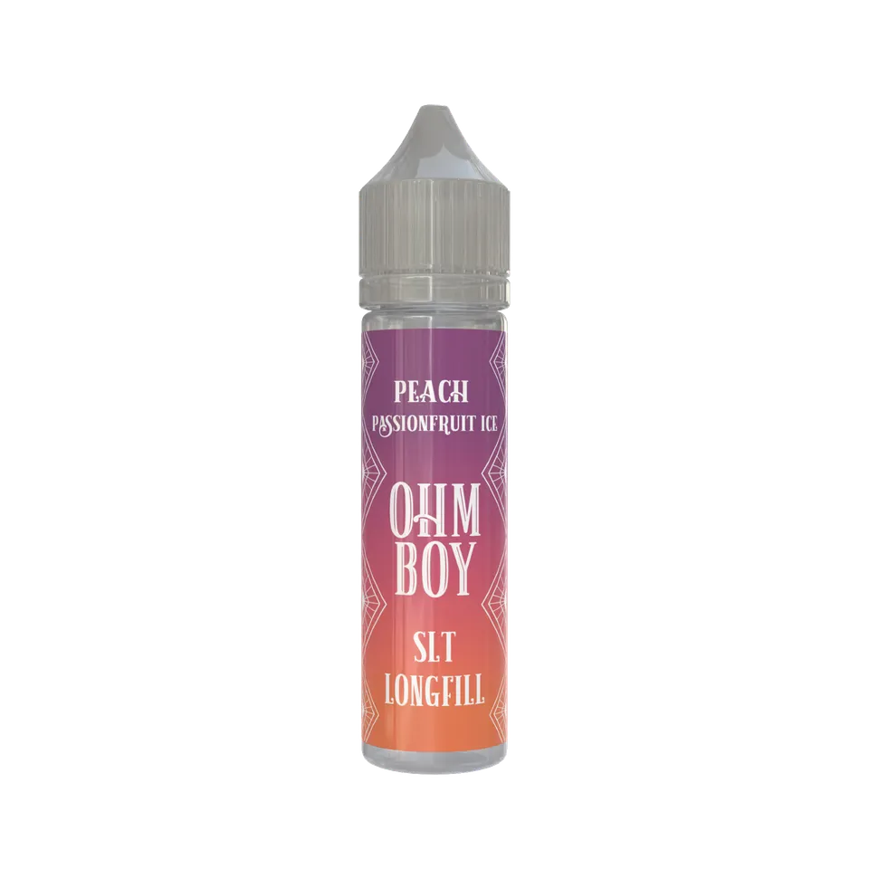 Ohm Boy SLT Peach Passion Fruit Ice Longfill 60ml 50VG