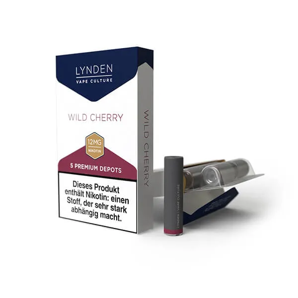LYNDEN Premium Depots Wild Cherry Pods 5er-Pack ohne Nikotin