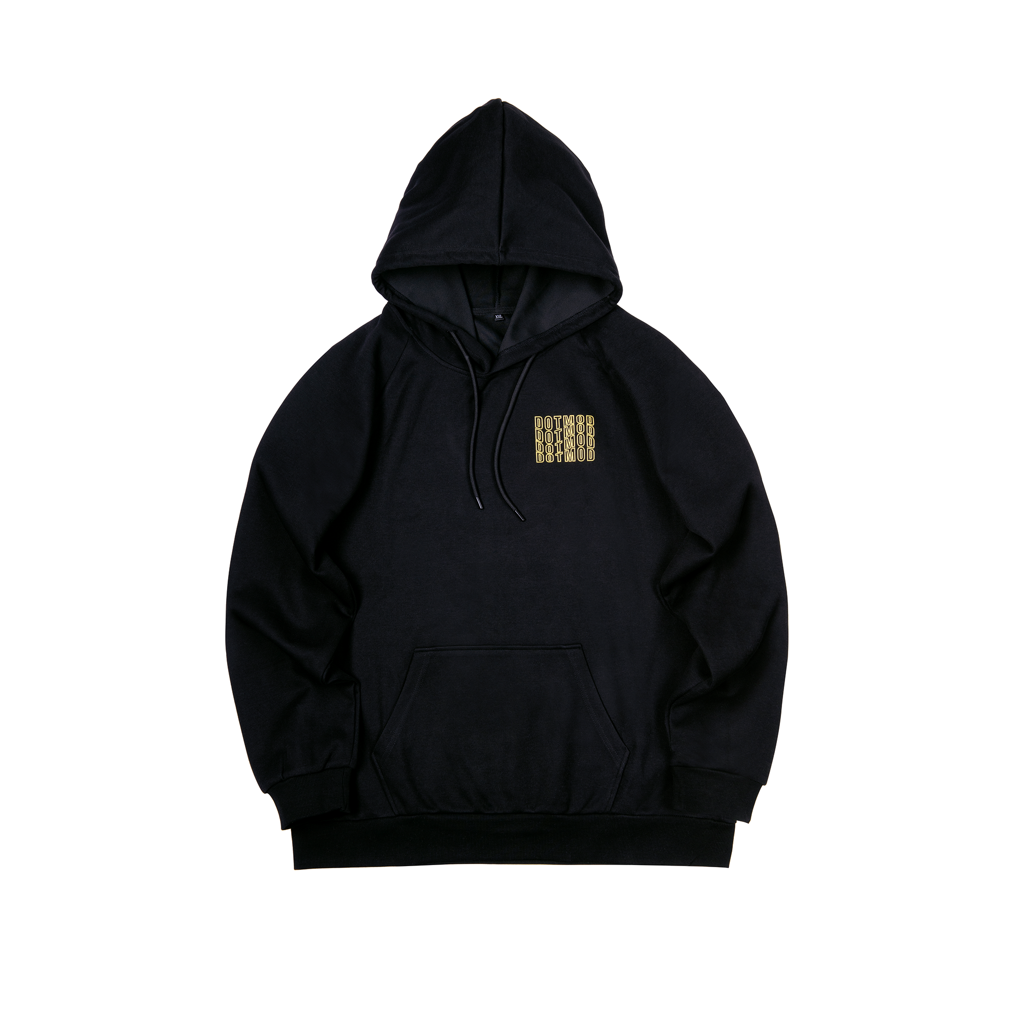 DotMod Wavy Hoodie Kapuzenpulli S Merch schwarz