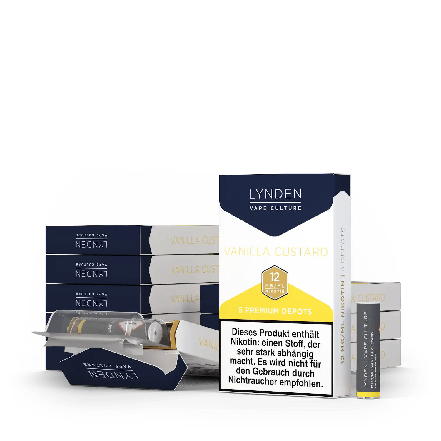 LYNDEN Premium Depots Vorratspack 50er Original Tabak 12mg