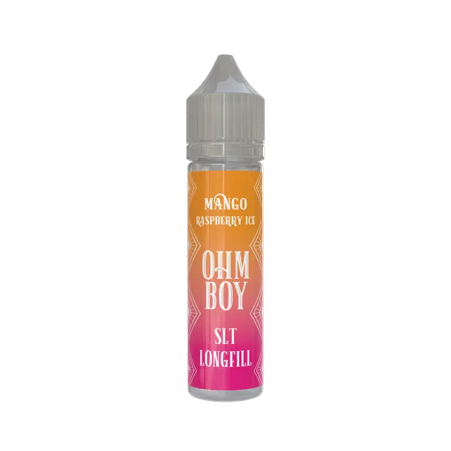 Ohm Boy SLT Mango Raspberry Ice Longfill 60ml 0mg