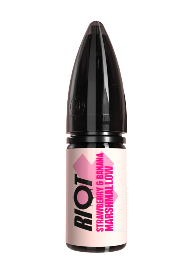 Riot Squad Riot X Strawberry Banana Marshmallow Liquid 10ml 10mg 50/50