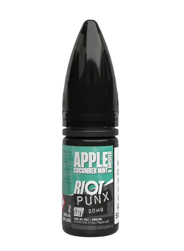 Riot Squad Punx Apple Cucumber Mint E-Liquid 10ml 10mg Anis