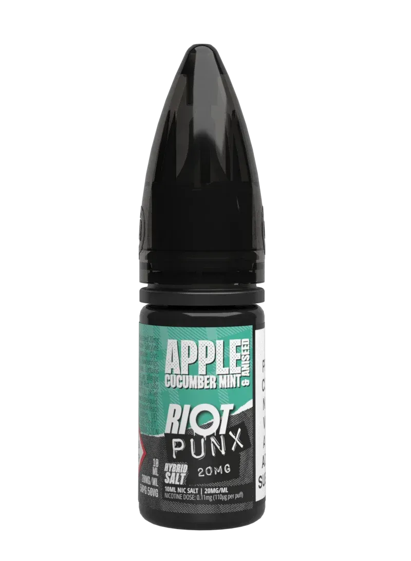 Riot Squad Punx Apple Cucumber Mint E-Liquid 10ml 10mg Anis