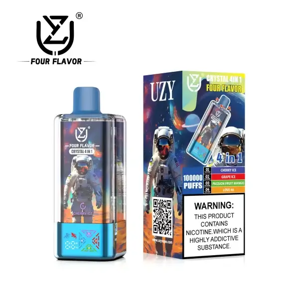 UZY Crystal 4 in 1 100000 Einweg E-Zigarette 56ml