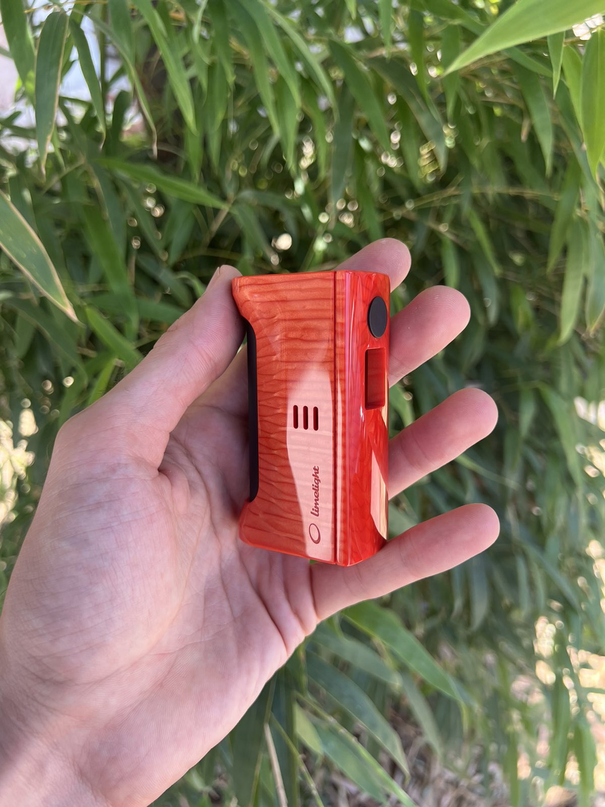 Limelight Wicket AIO Red Juma Frontplatte Top Button Polished