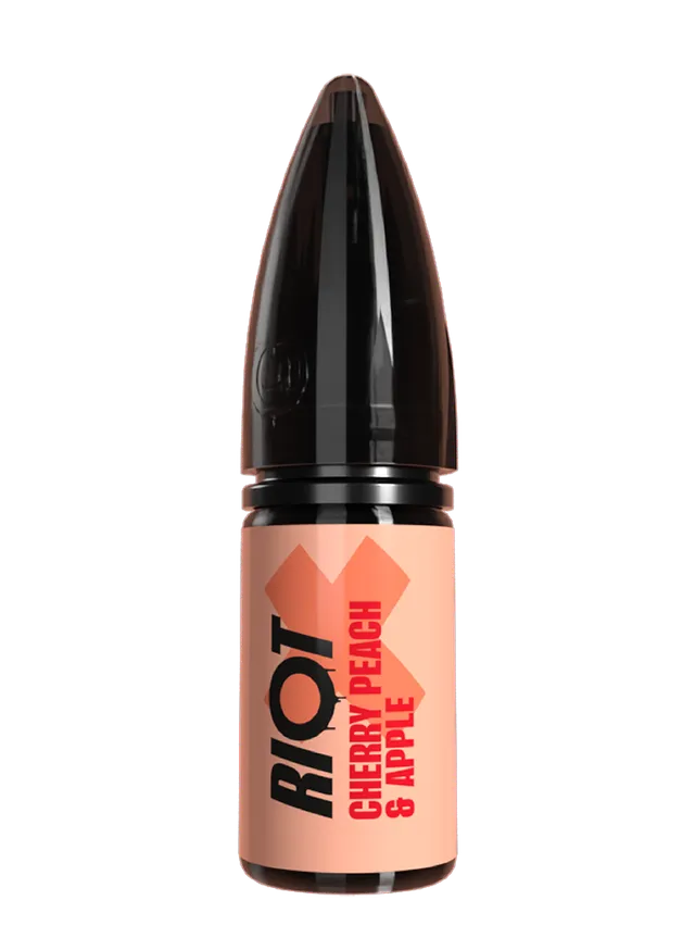 Riot Squad Riot X Cherry Peach Apple E-Liquid 10ml 10mg Frucht