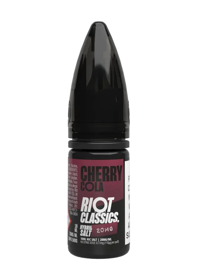 Riot Squad Classics Cherry Cola E-Liquid 10ml 10mg Kirsche Cola