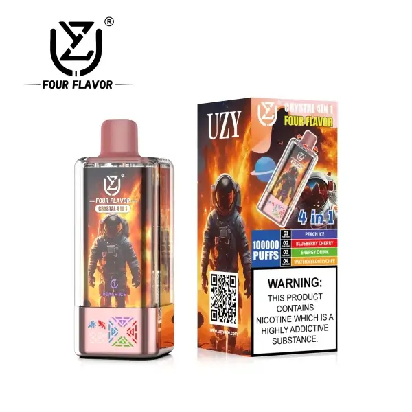 UZY Crystal 4 in 1 100000 Einweg E-Zigarette 56ml
