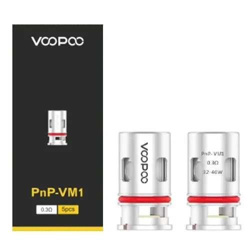 Voopoo PnP-VM1 Coil 0.3 Ohm 5 Stück Verdampfer Mesh