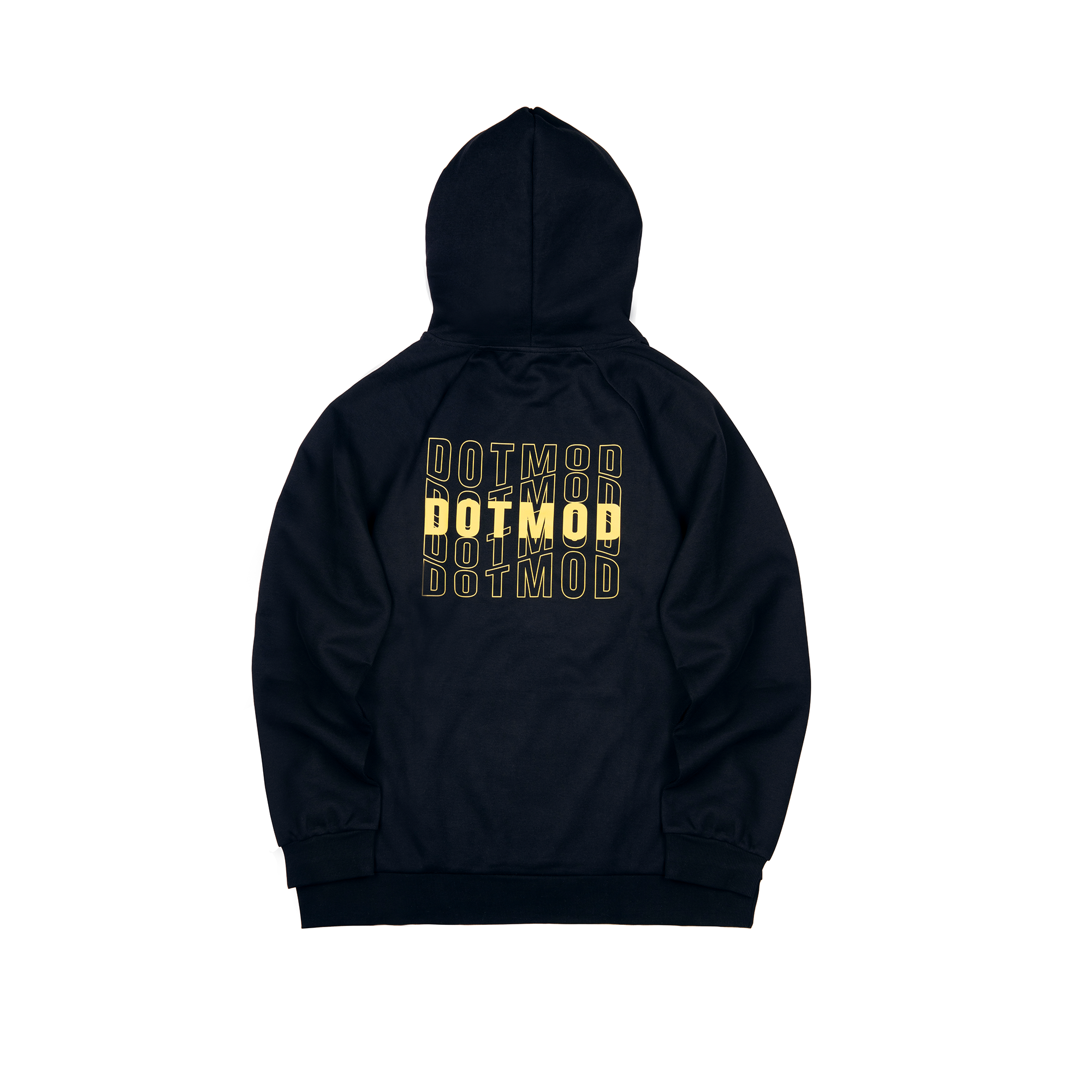 DotMod Wavy Hoodie Kapuzenpulli S Merch schwarz