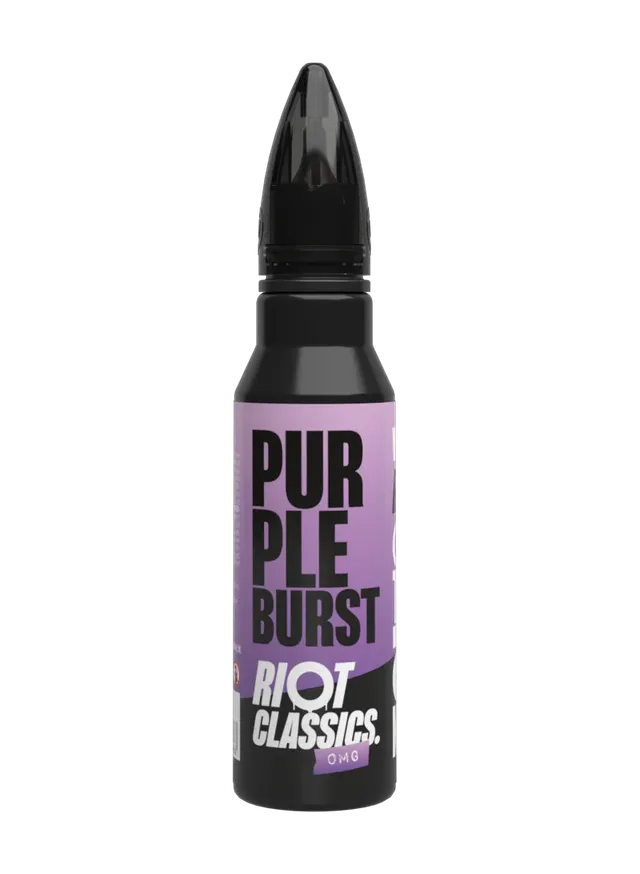 Riot Squad Classics Purple Burst E-Liquid 50ml Blackcurrant