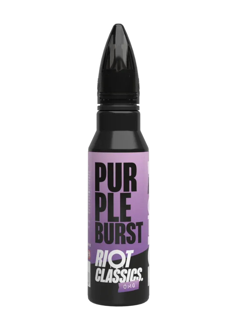 Riot Squad Classics Purple Burst E-Liquid 50ml Blackcurrant