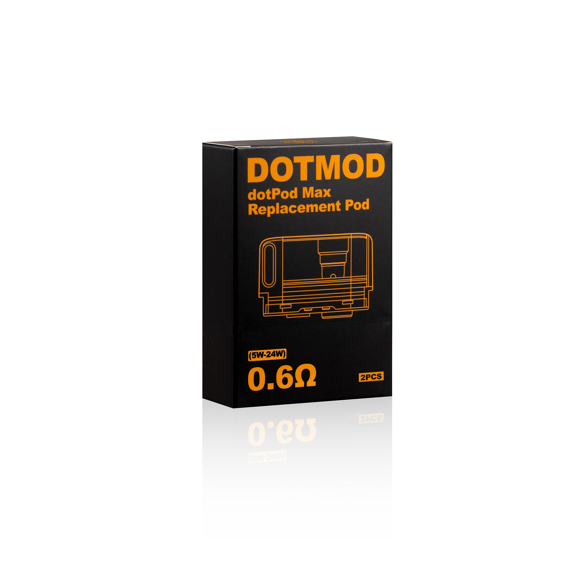 DotMod dotPod Max Ersatzpods 0,4 Ohm 2er Pack