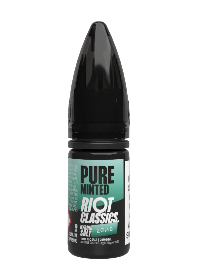 Riot Squad Classics Pure Minted Nikotinsalz Liquid 10mg 10ml Minze