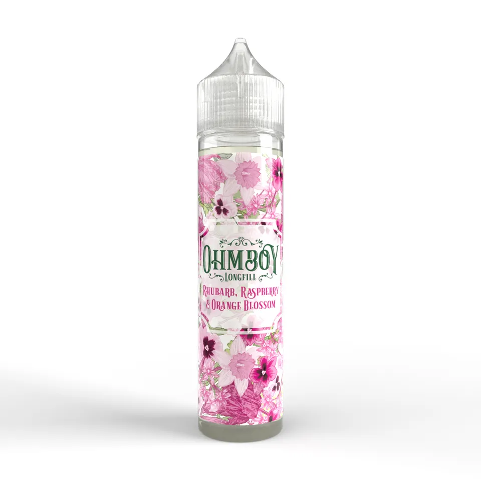 Ohm Boy Volume II Rhubarb Raspberry Orange Blossom Longfill 60ml