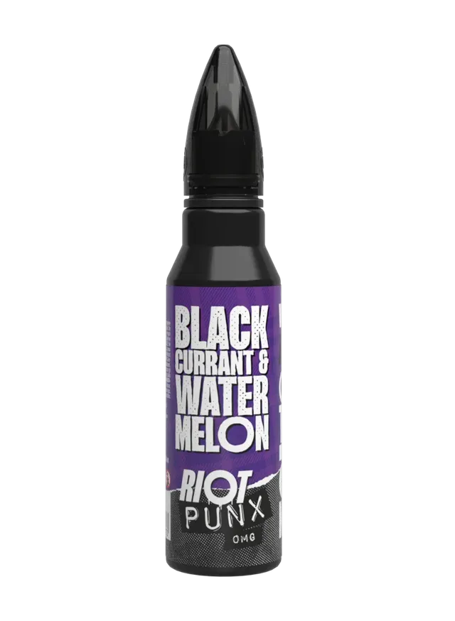Riot Squad Punx Blackcurrant Watermelon Shortfill 50ml 0mg