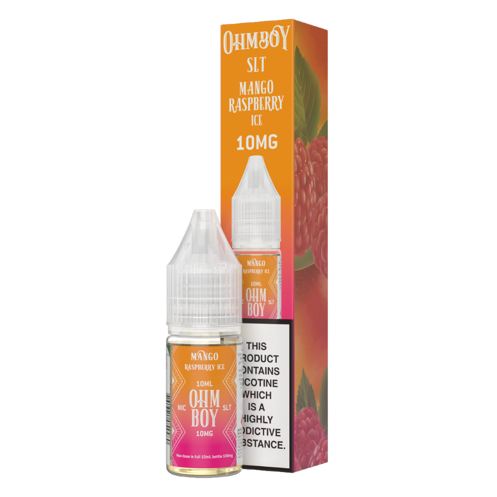 Ohm Boy SLT Mango Raspberry Ice Nikotinsalz Liquid 10ml 10mg