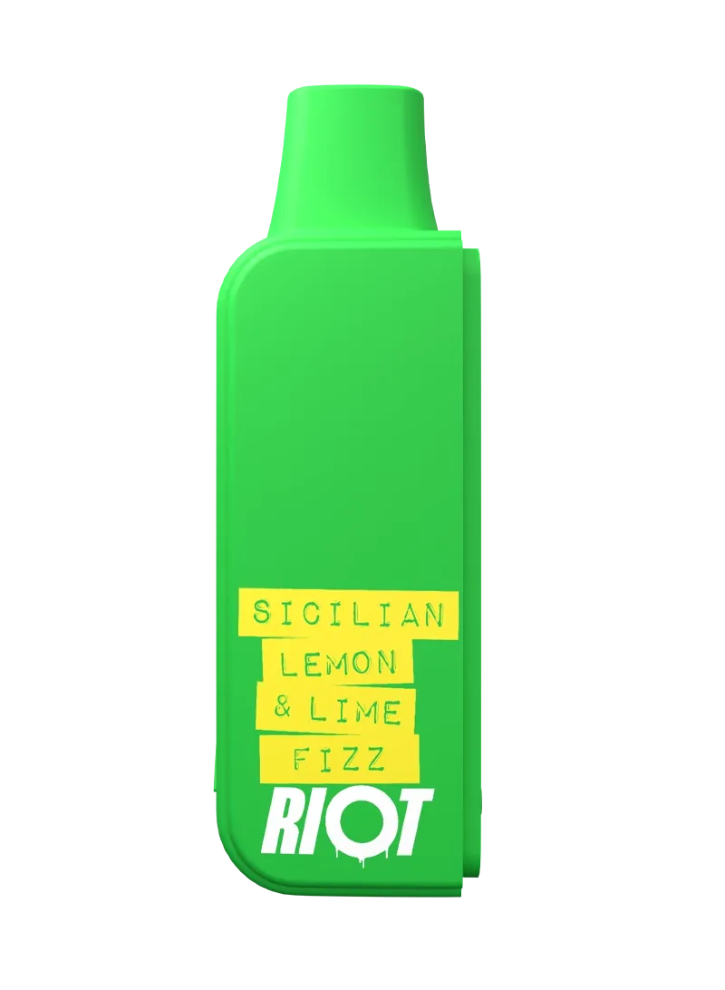 Riot Squad Connex Sicilian Lemon Lime Pod 600 Puffs 20mg