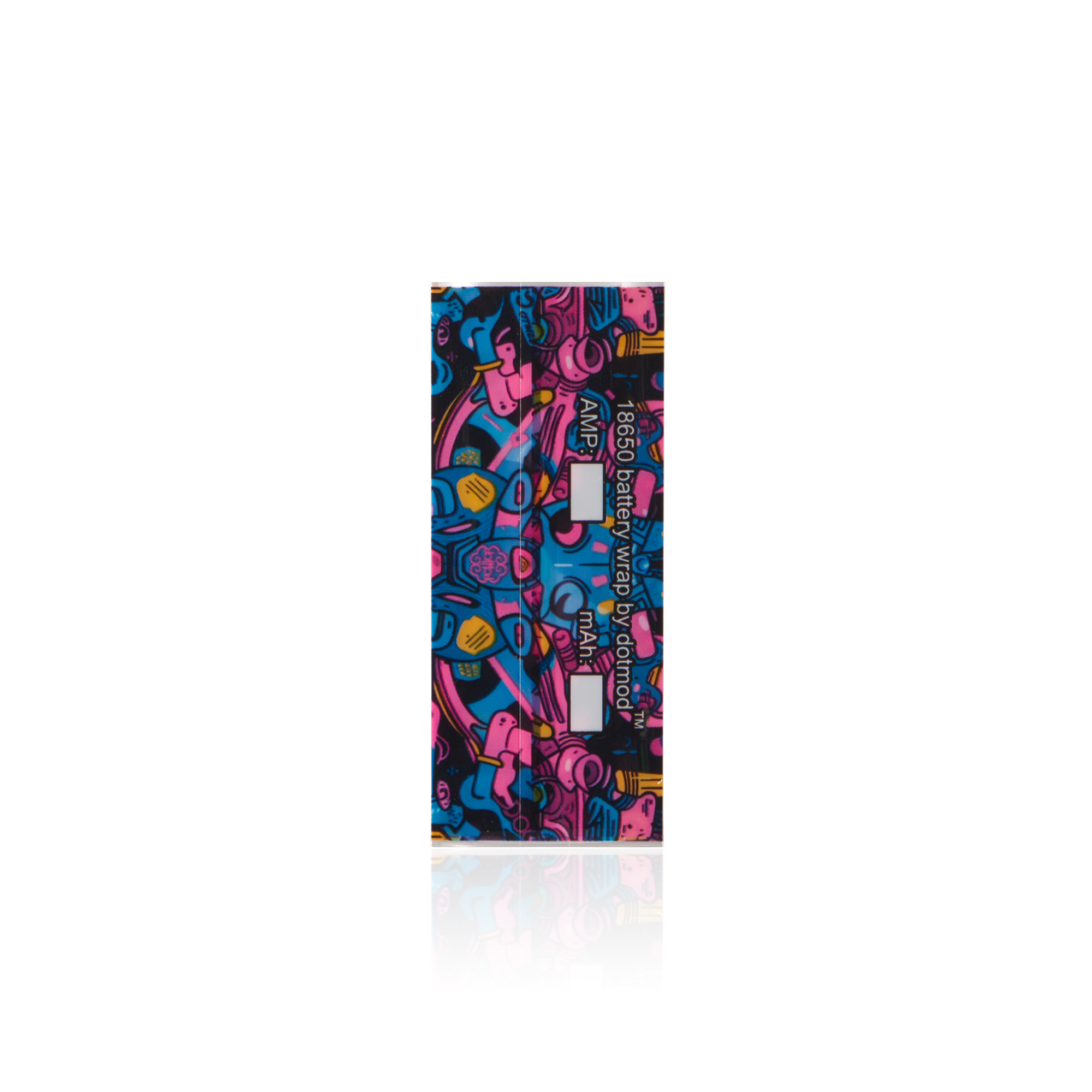 DotMod 18650 Battery Wraps 5 Stück Tech Akkuhüllen