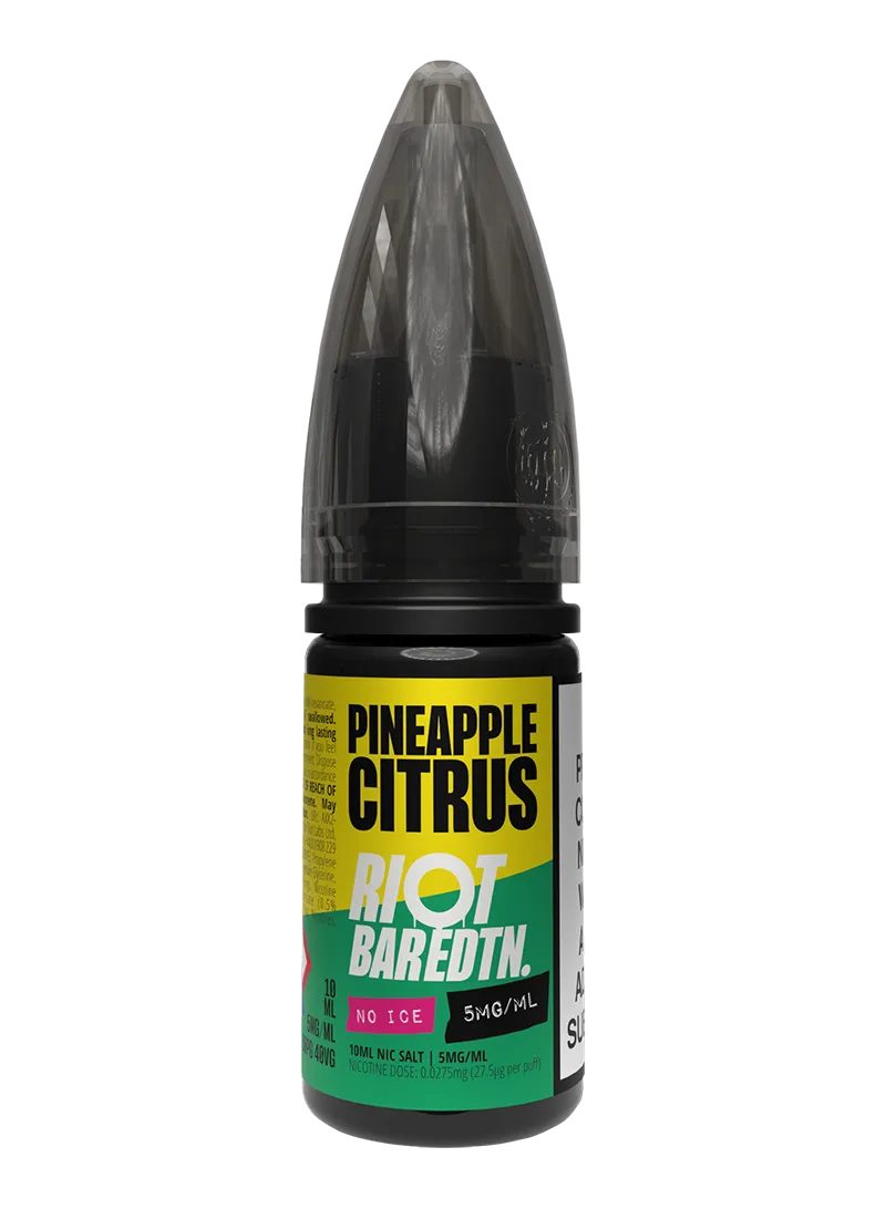 Riot Squad BAR EDTN Liquid Pineapple Citrus No Ice 10mg 10ml