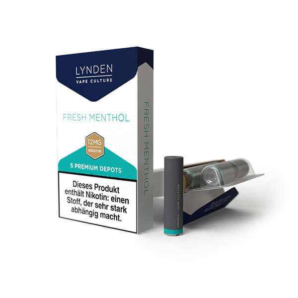 LYNDEN Premium Depots Fresh Menthol 5er Pods Menthol