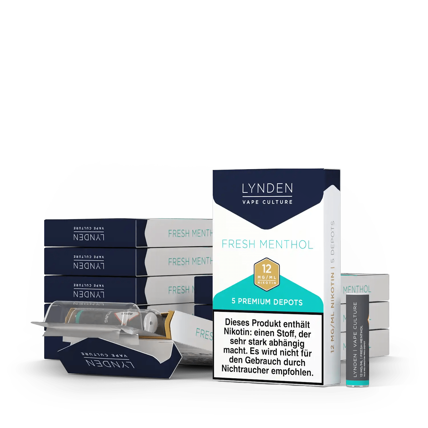 LYNDEN Premium Depots Vorratspack 50er Original Tabak 12mg