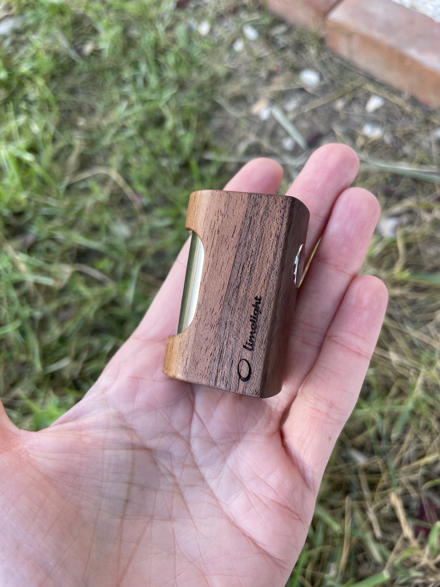 Limelight Wicket Mono Lite Walnut Box Mod 18350 Holz