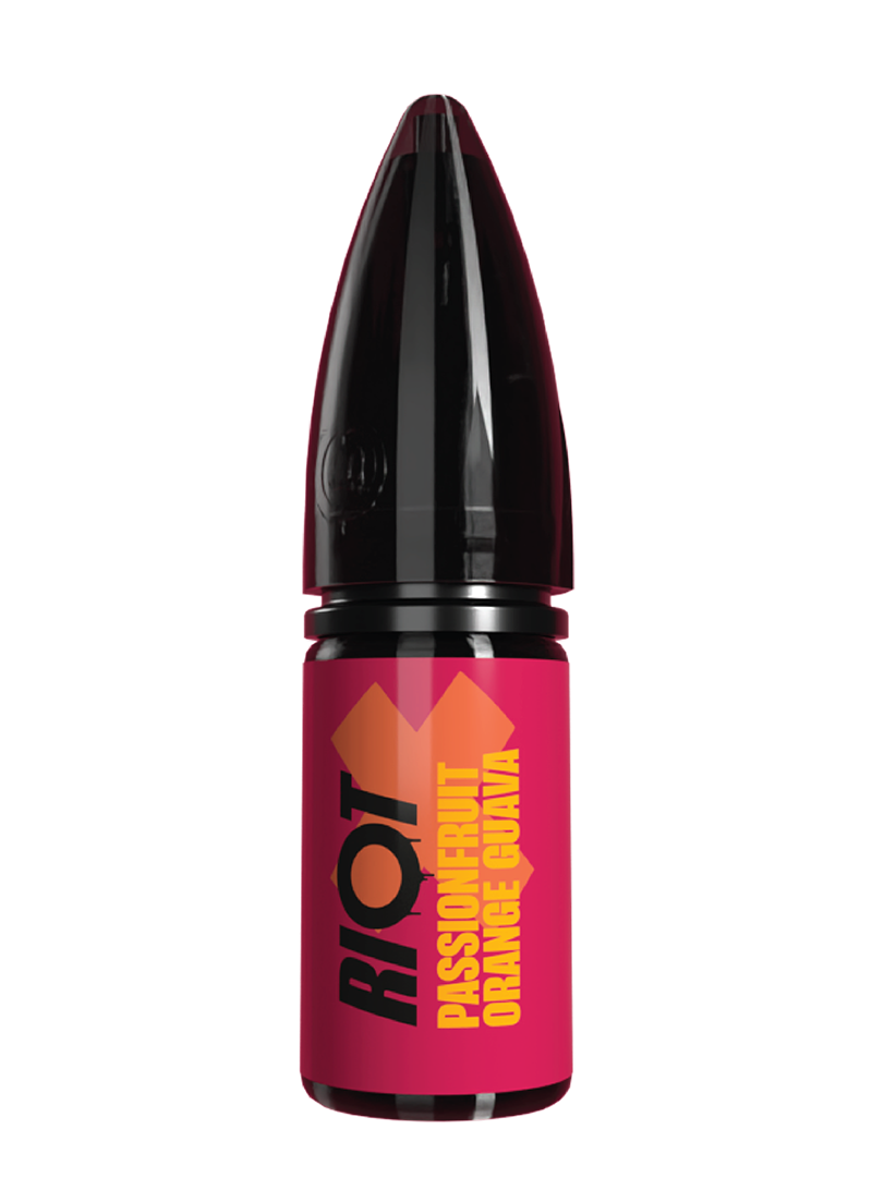 Riot X Passionfruit Orange Guava E-Liquid 10ml 10mg tropisch