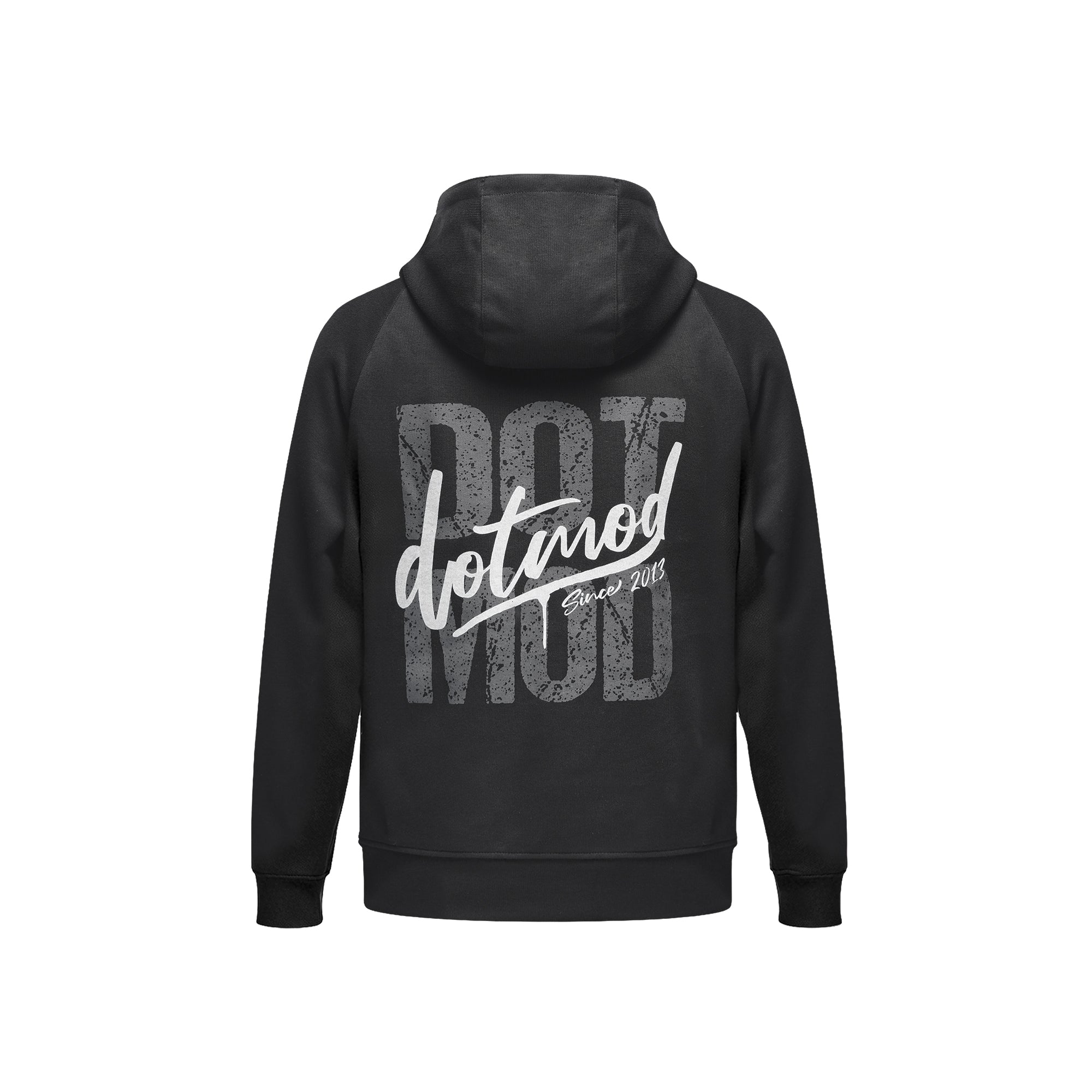 DotMod Since 2013 Hoodie Kapuzenpullover Größe L schwarz