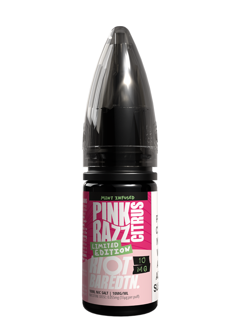 Riot Squad Bar Edtn Pink Razz Citrus E-Liquid 10ml Minze