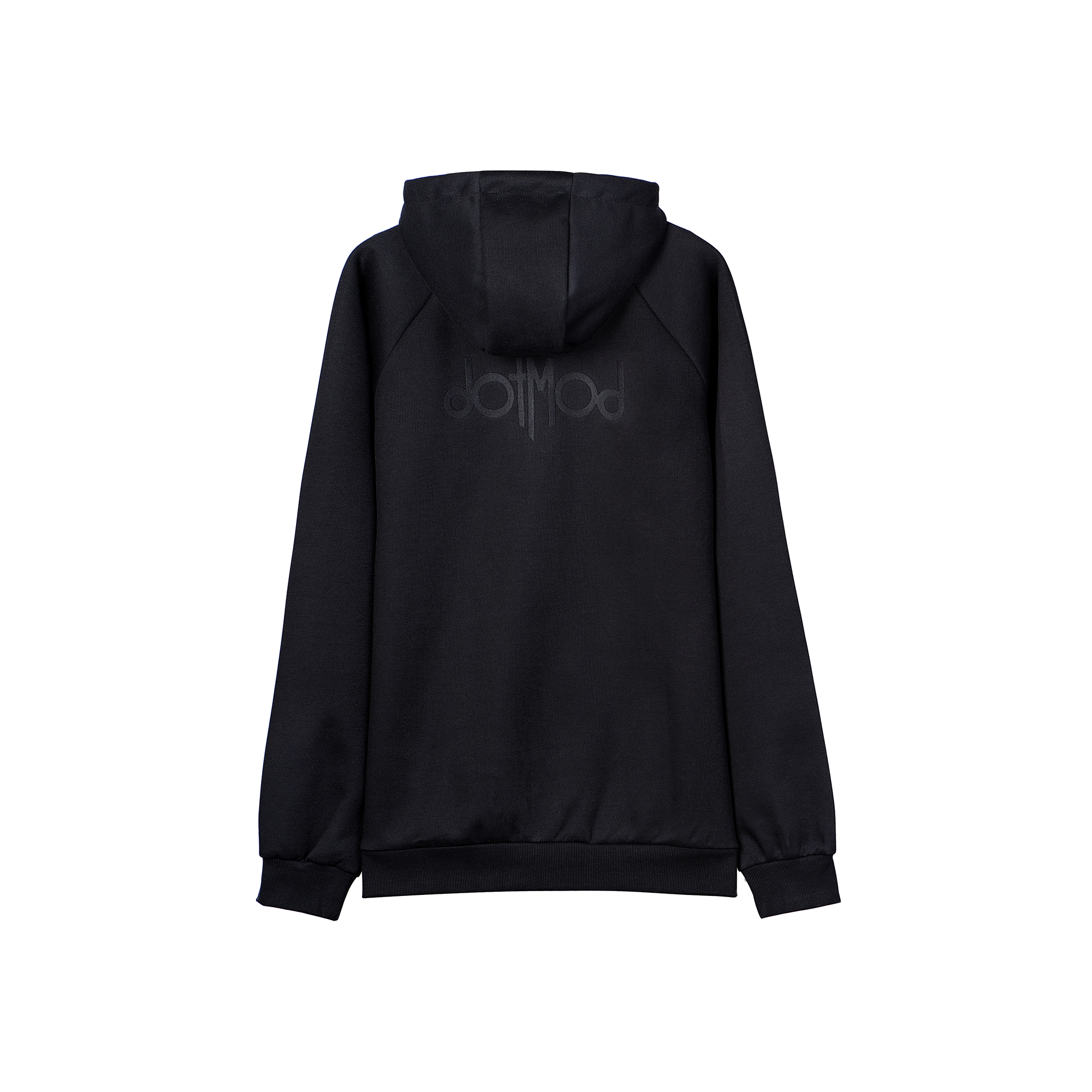 DotMod Blackout Hoodie Kapuzenpullover Größe L schwarz