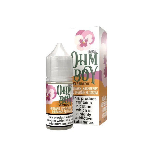 Ohm Boy Volume II Rhubarb Raspberry Orange 10mg 10ml