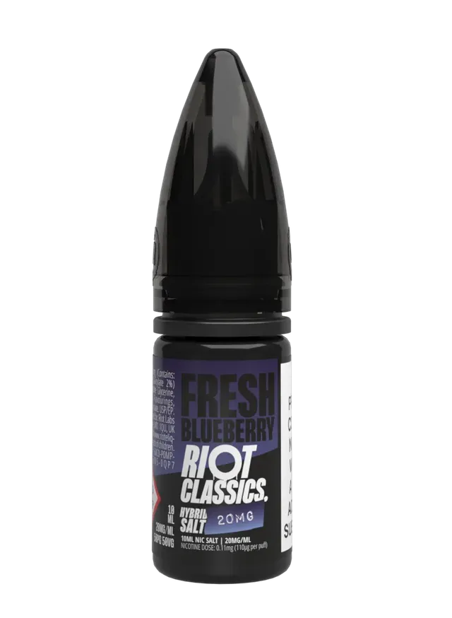 Riot Squad Classics Salt Fresh Blueberry Nikotinsalz Liquid 10ml 10mg