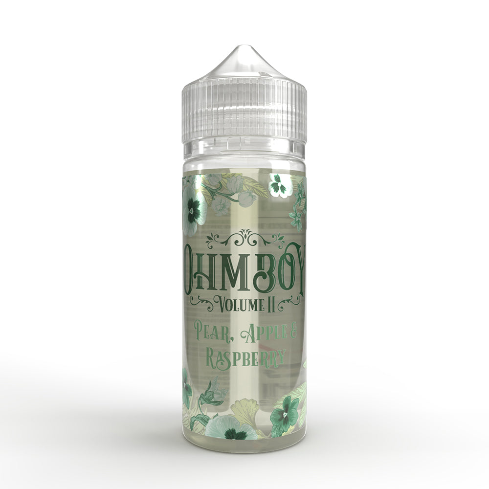 Ohm Boy Volume II Pear Apple Raspberry Shortfill 100ml 0mg Frucht