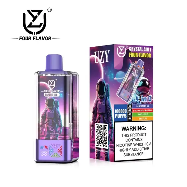 UZY Crystal 4 in 1 100000 Einweg E-Zigarette 56ml
