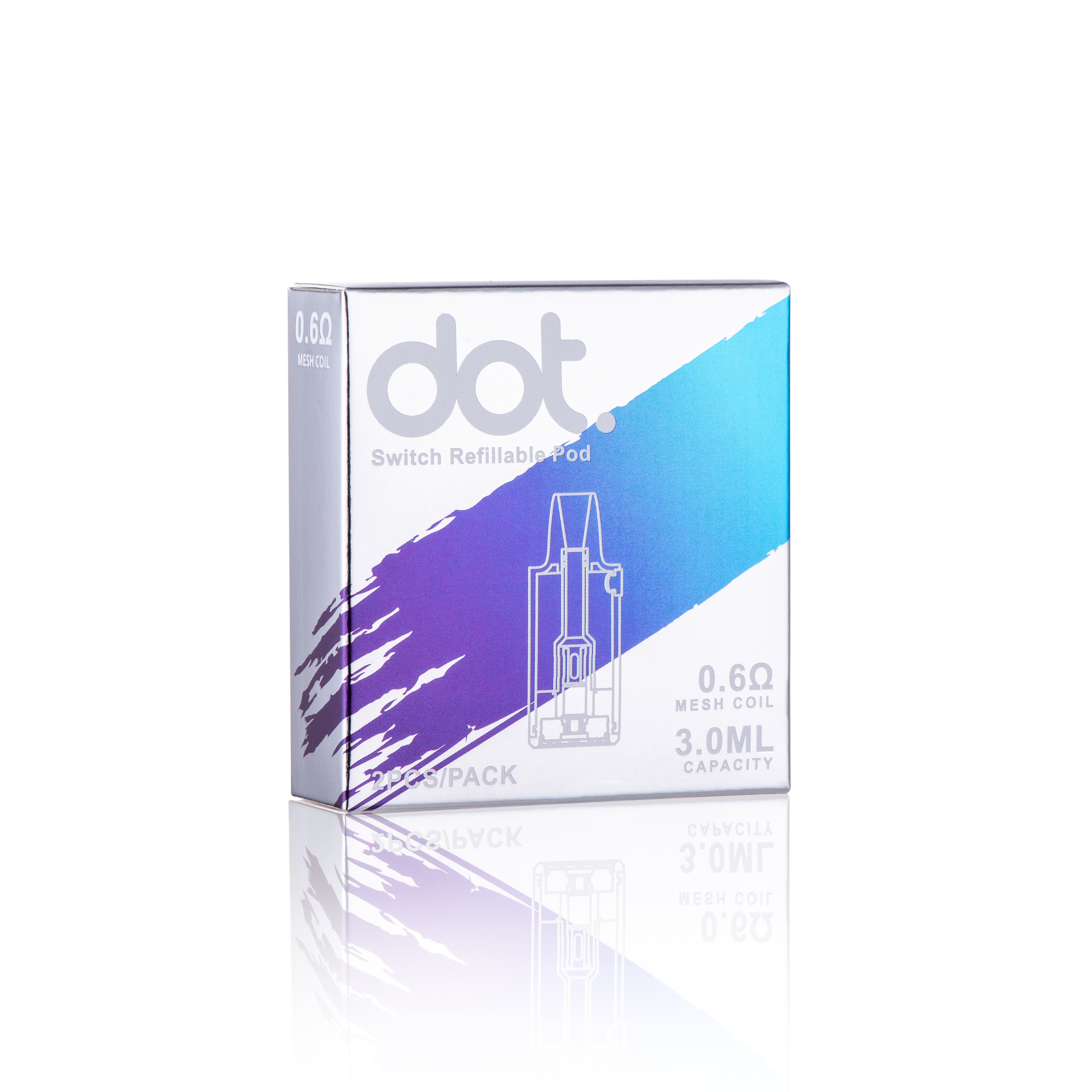 DotMod Switch Ersatz-Pod 1,0 Ohm 2er Pack